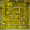 Goldmischungsmuster laminiertes Mosaik